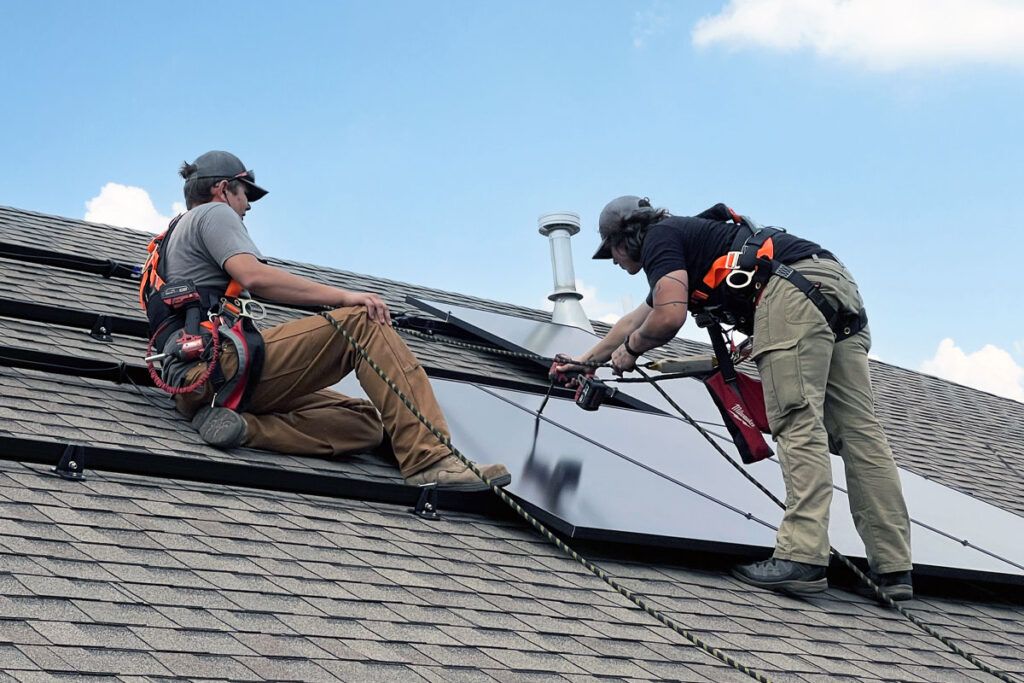 Residential Solar Installation Kansas